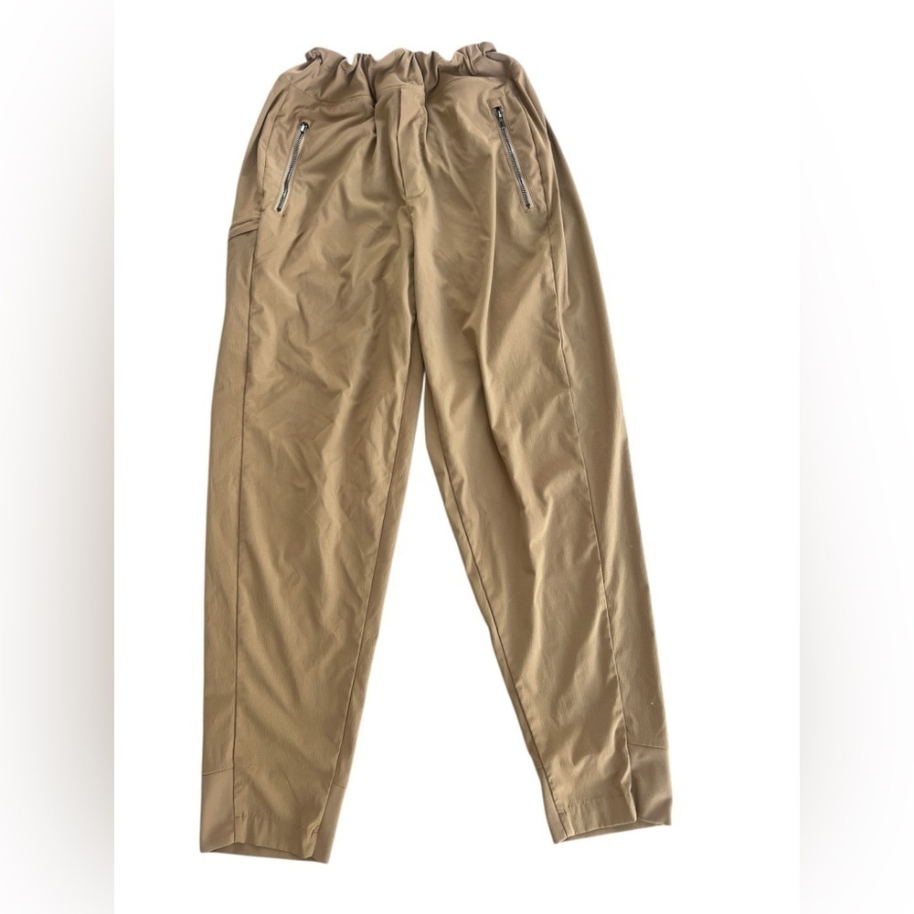 Athleta Tan Drawstring Joggers Size 12